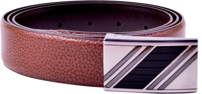 

Aer Leather Boys Formal, Evening, Party Tan Genuine Leather Belt