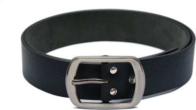 

LE DAZZIO Men Black Genuine Leather Belt
