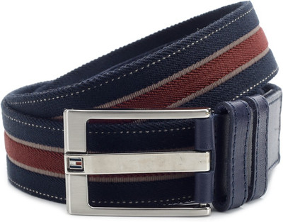 

Tommy Hilfiger Men Blue, Red Metal Belt, Blue;red;khaki