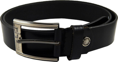 

Els Men Casual, Formal Black Genuine Leather Belt