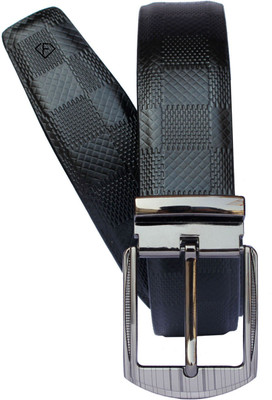 

Fashius Men Black Artificial Leather Belt, Black-01