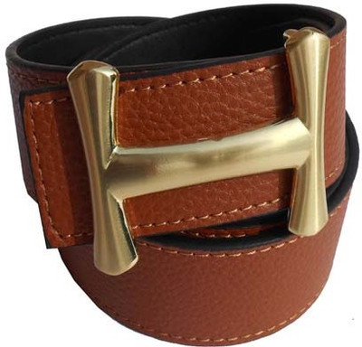 

M&Ms Men Casual Brown Artificial Leather Belt