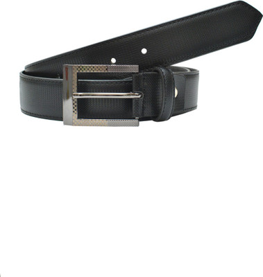 

Leather Hub Men Formal Black Genuine Leather Belt