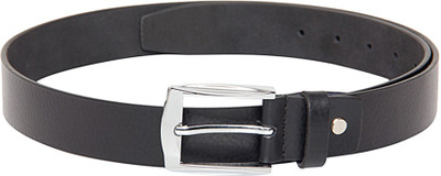 

Pacific Gold Men Formal Black Genuine Leather Belt