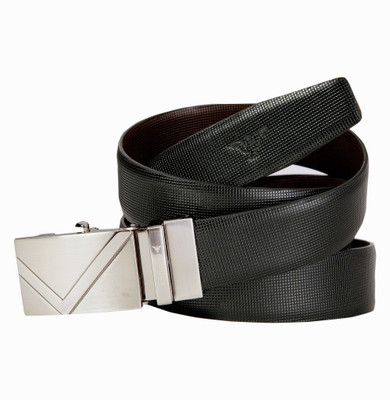 

Kamillo Men Casual Black Genuine Leather Belt