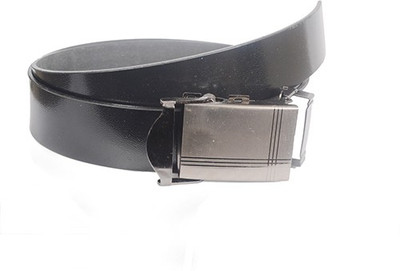 

Aam Shopping Men Casual Black Genuine Leather Belt