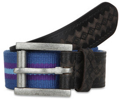 

Paradigm Design Lab Men Casual Blue Genuine Leather Belt