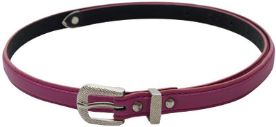 

Skyways Women Casual Pink Artificial Leather Belt, Pink-01