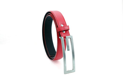 Contra Women Red Artificial Leather Belt
