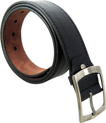 

Rabarman Men Black Genuine Leather Belt