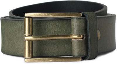 

Van Heusen Men Green Genuine Leather Belt, Olive