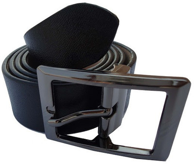 

M&Ms Men Formal Black Genuine Leather Belt