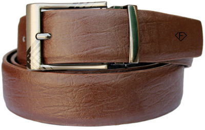 

Fashius Men Brown Artificial Leather Belt, Brown-01