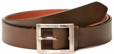

Tops Men Formal Brown Genuine Leather Belt