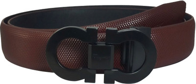 

Ammvi Creations Men Casual, Evening, Party Black Artificial Leather Belt