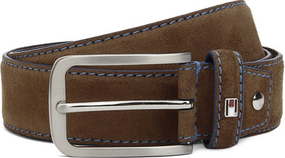 

Tommy Hilfiger Men Casual Brown Genuine Leather Belt, Mouse