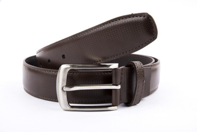 

Leather Hub Men Formal Brown Synthetic Belt