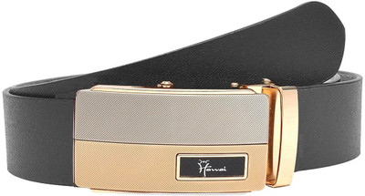 

Hawai Men Casual, Formal Black Genuine Leather Belt