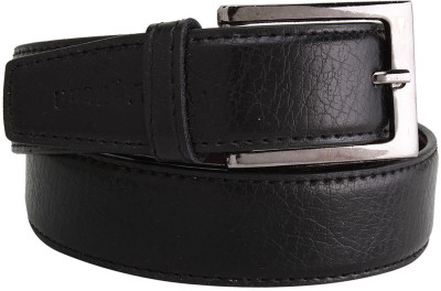 

Elligator Men Casual, Formal, Party Black Artificial Leather Belt