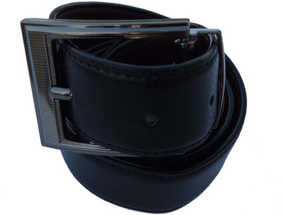 

B.S.Chadha Group Men Formal Black Artificial Leather Reversible Belt