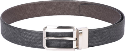 

Buckle Up Men Black Genuine Leather Belt