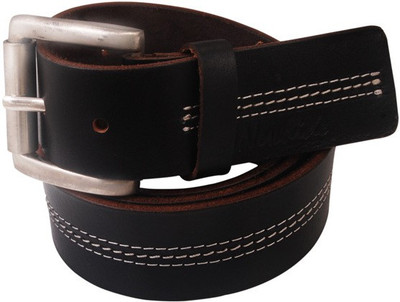 

Newhide Men Casual Black Genuine Leather Belt