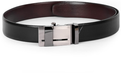 

Buckle Up Men Black Genuine Leather Belt