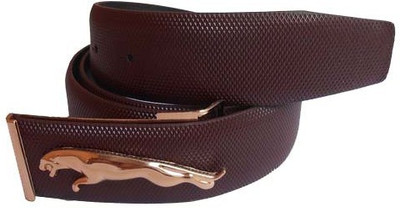 

M&Ms Men Casual Brown Artificial Leather Belt