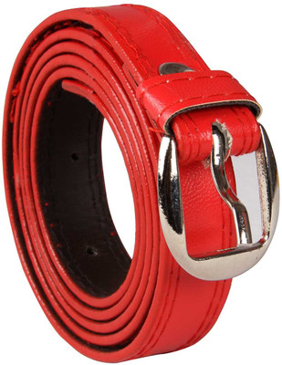 

Via Harp Boys Casual, Party, Formal, Evening Red Synthetic, Artificial Leather Belt