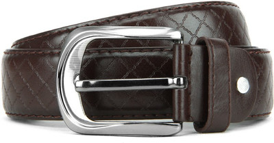 

Swiss Design Men Brown Genuine Leather Belt