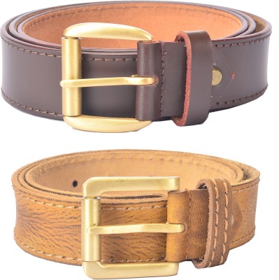 

Hidelink Men Formal Multicolor Genuine Leather Belt