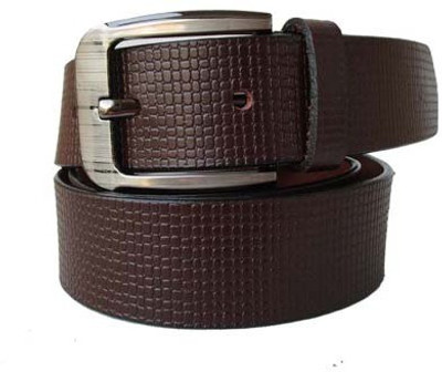 

Klaska Men Formal Brown Genuine Leather Belt