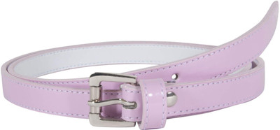 

Snoby Women Casual Pink Artificial Leather Belt