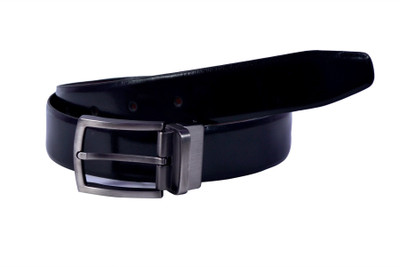 

Aer Leather Men Formal Black Genuine Leather Reversible Belt, Black;brown