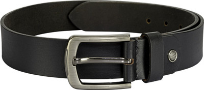 

TKWD Leathers Men Casual Black Genuine Leather Belt