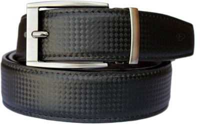 

Fashius Men Black Artificial Leather Belt, Black-01