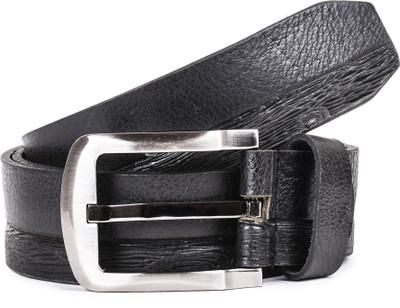 

Teakwood Men Formal Black Genuine Leather Belt