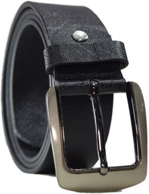 

TannedHides Men Formal Black Genuine Leather Belt