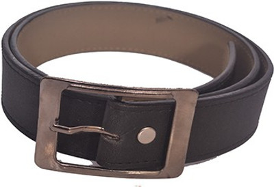 

Aam Shopping Men Black Artificial Leather Belt