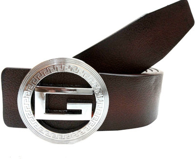 

Mode Boys Casual, Formal Brown Genuine Leather Belt, Brown-57