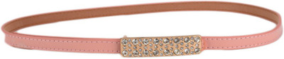 

Tiekart Women Casual Brown Synthetic Belt