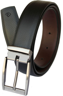 

Fashius Men Black Artificial Leather Belt, Black-01