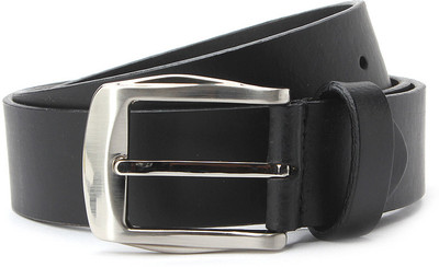 

Van Heusen Men Black Metal Belt