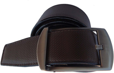 

P&E Men Formal Brown Artificial Leather Reversible Belt