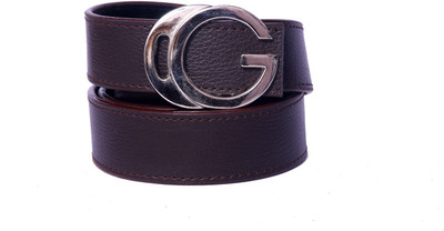 

OODI Men Brown Artificial Leather Belt