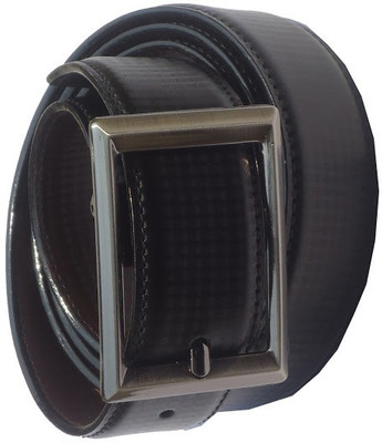 

AmahapGlamourDaze Men Formal Black Synthetic Belt