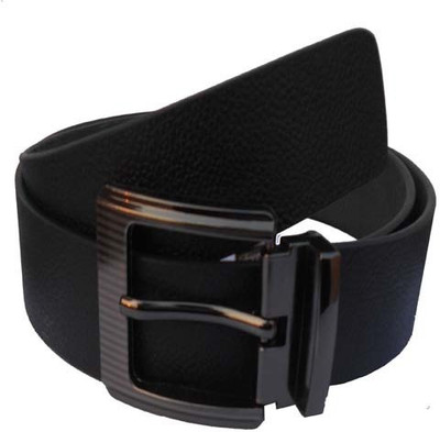 

M&Ms Men Formal Black Genuine Leather Belt