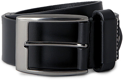 

Louis Philippe Men Black Artificial Leather Belt