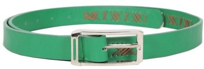 

MTV Women Casual Green Artificial Leather Belt