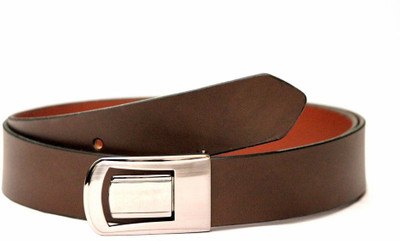 

Tops Men Formal Brown Genuine Leather Belt